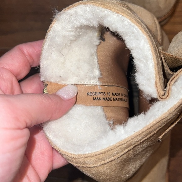 Hey Girl by Corkys Tan Sherpa Boots - Picture 7 of 9